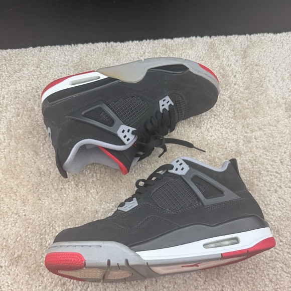 Nike Air Jordan 4 Retro OG “Bred 2019” Sneakers Size: 7 - Picture 8 of 12